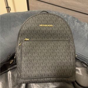Michael Kors Black Backpack